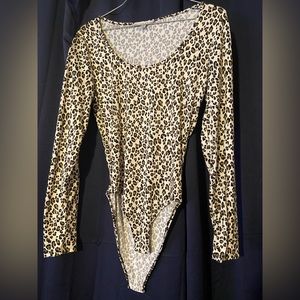 Small Leopard Bodysuit